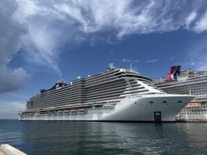 MSC Seashore in Nassau on August 29, 2025