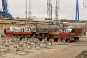 Royal Caribbean's Icon 4 keel laying