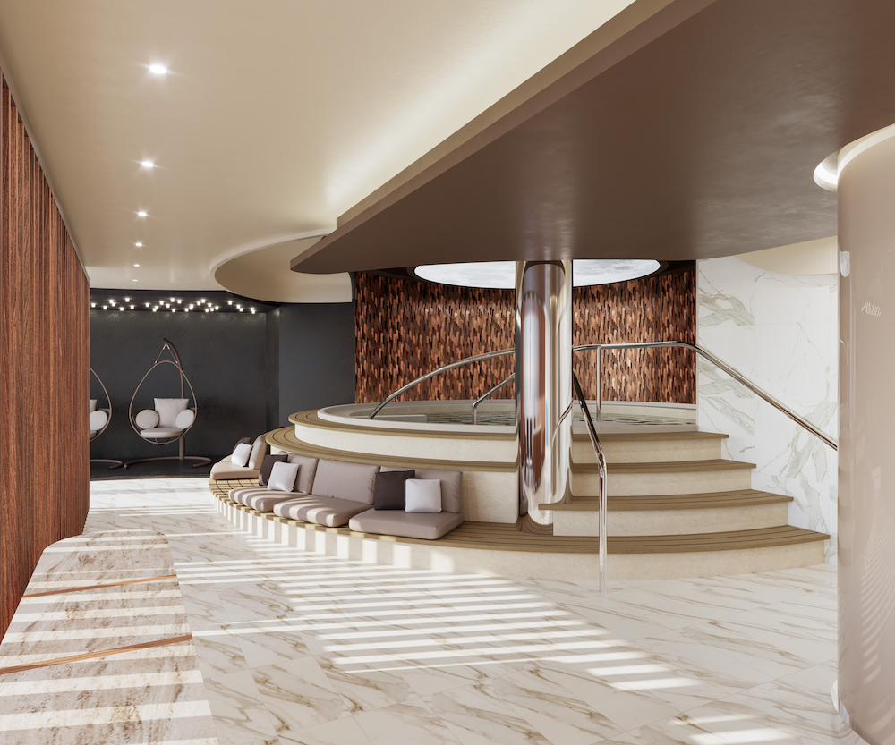 MSC Aurea Spa Rendering for MSC Poesiz