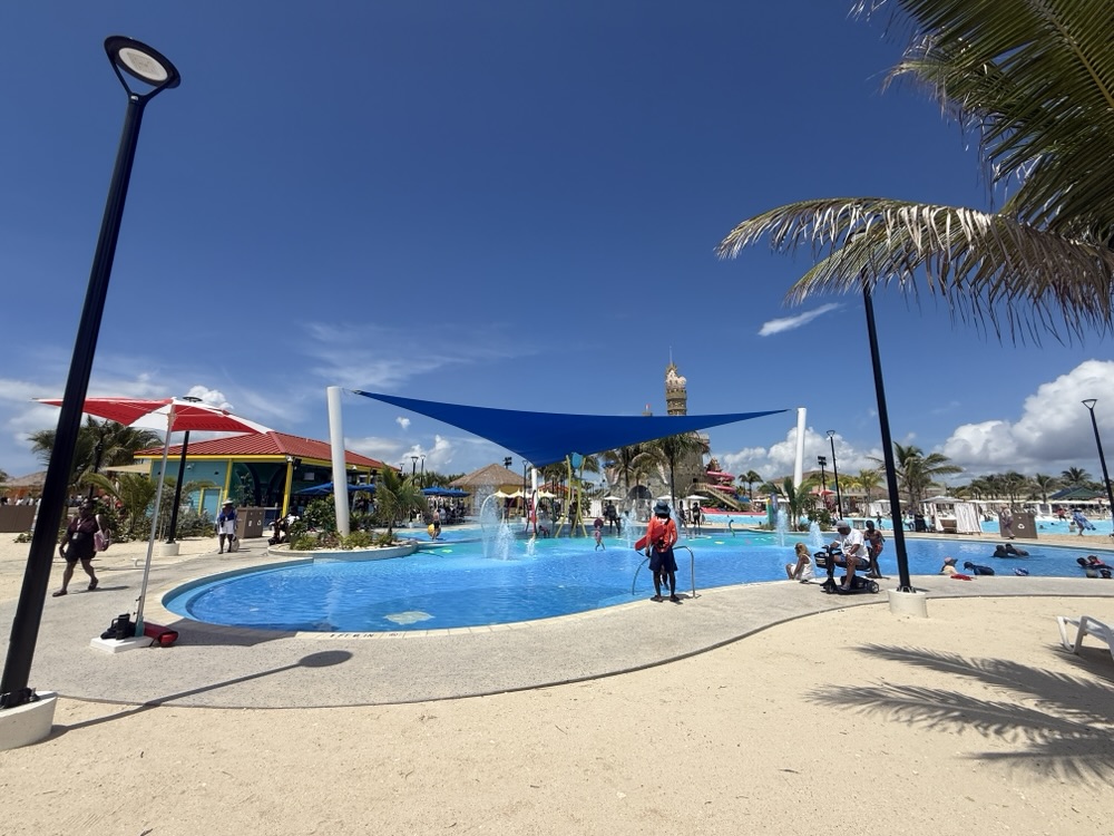 Splash pad at Starfish Lagoon