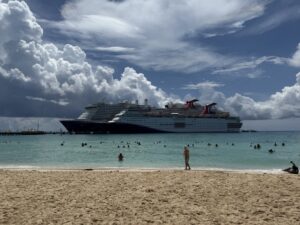 Carnival Celebration and Carnival Paradise at Celebration Key on August 30, 2025