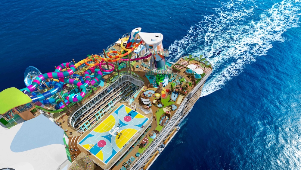 Legend of the Seas Thrill Island Artist Rendering