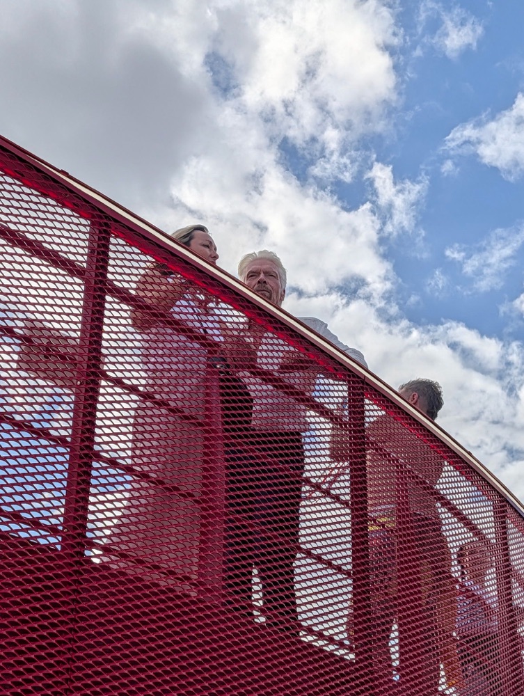Sir RIchard Branson on Virgin Voyages Brilliant Lady