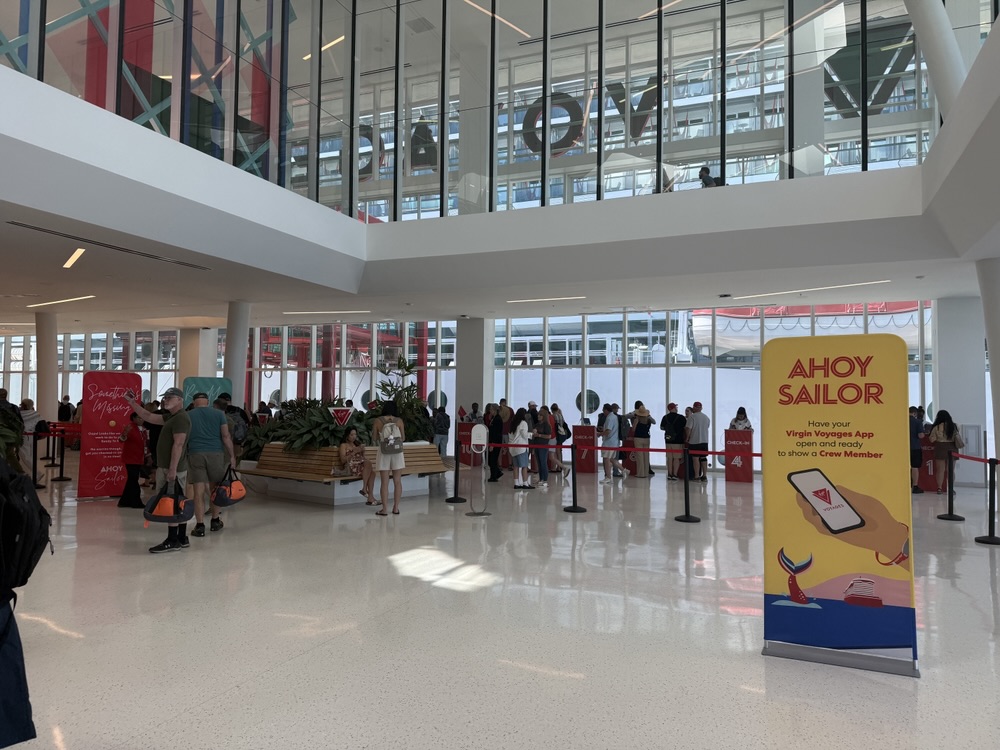 Virgin Voyages Terminal V at Port Miami