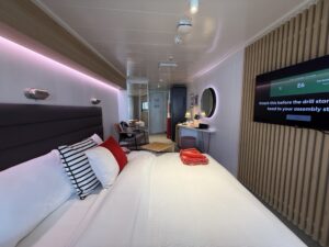 Stateroom 14170A on Virgin Voyages Brilliant Lady