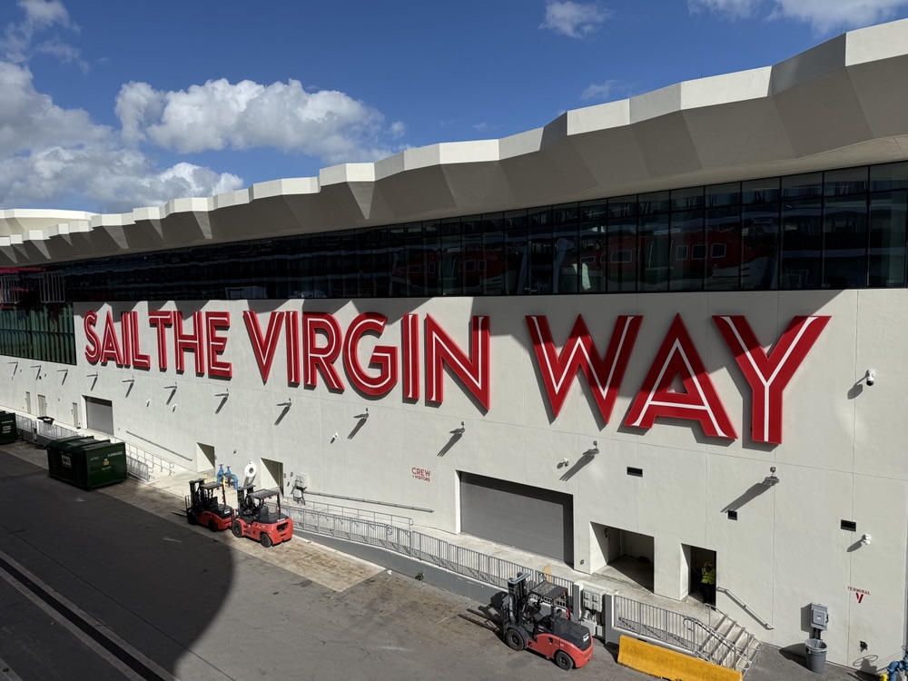 Virgin Voyages Terminal V at Port Miami