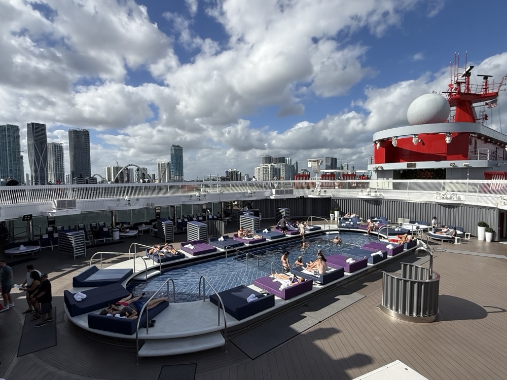 The Aquatic Club Pool on Brilliant Lady