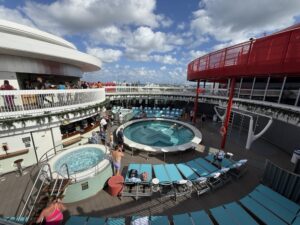 One of the pools on Brilliant Lady