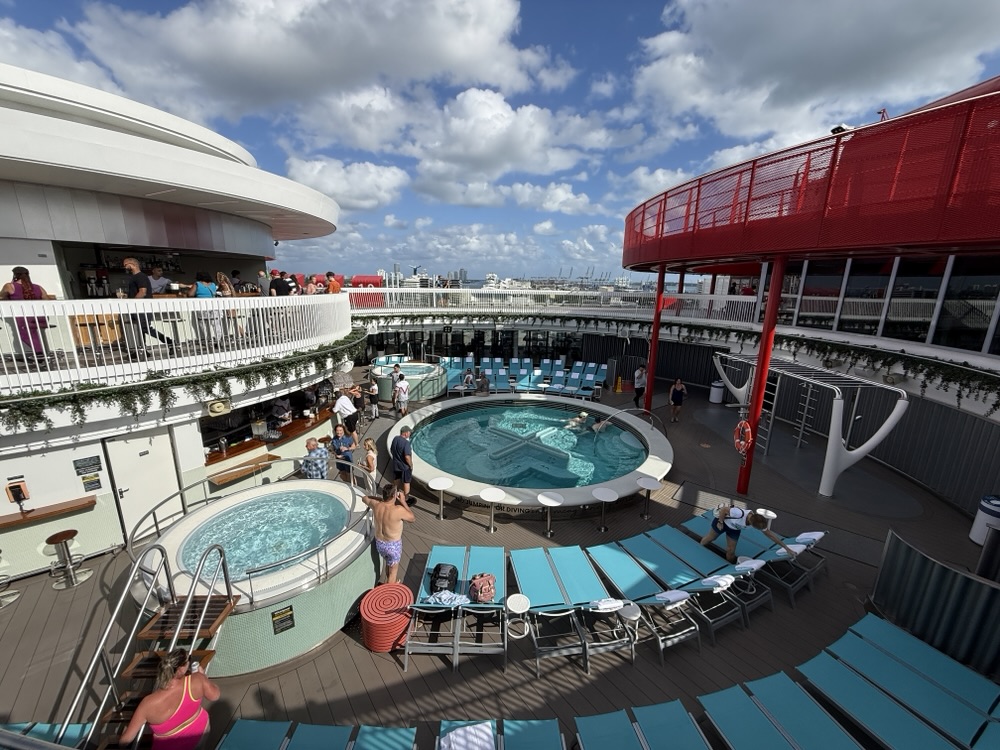 One of the pools on Brilliant Lady
