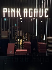 Pink Agave entrance on Brilliant Lady