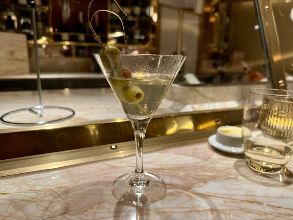 The (small) Filthy Martini from The Wake on Brilliant Lady