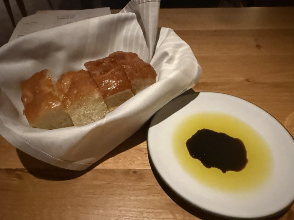 Focaccia Bread from Extra Virgin on Brilliant Lady