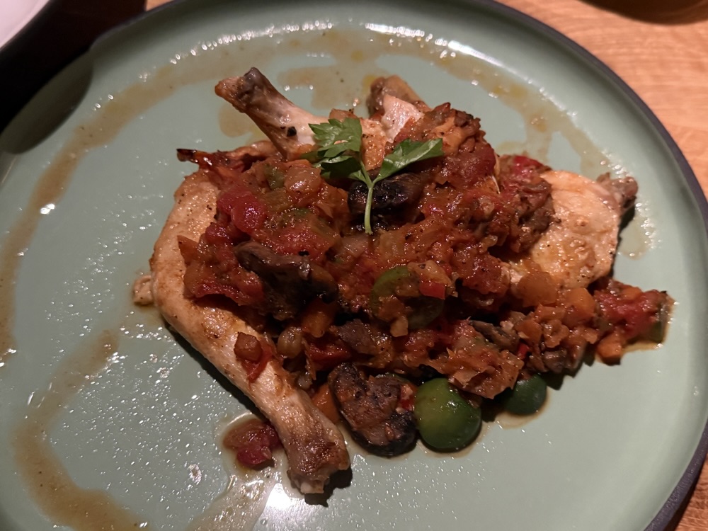 Chicken Cacciatore from Extra Virgin on Brilliant Lady