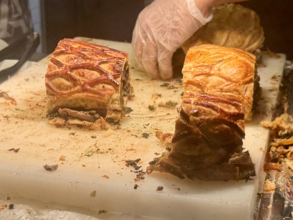 Beef Wellington from The Galley on Brilliant Lady