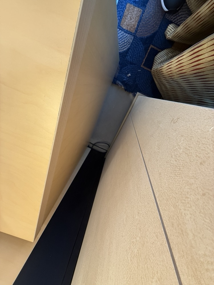 What happened to the carpet?