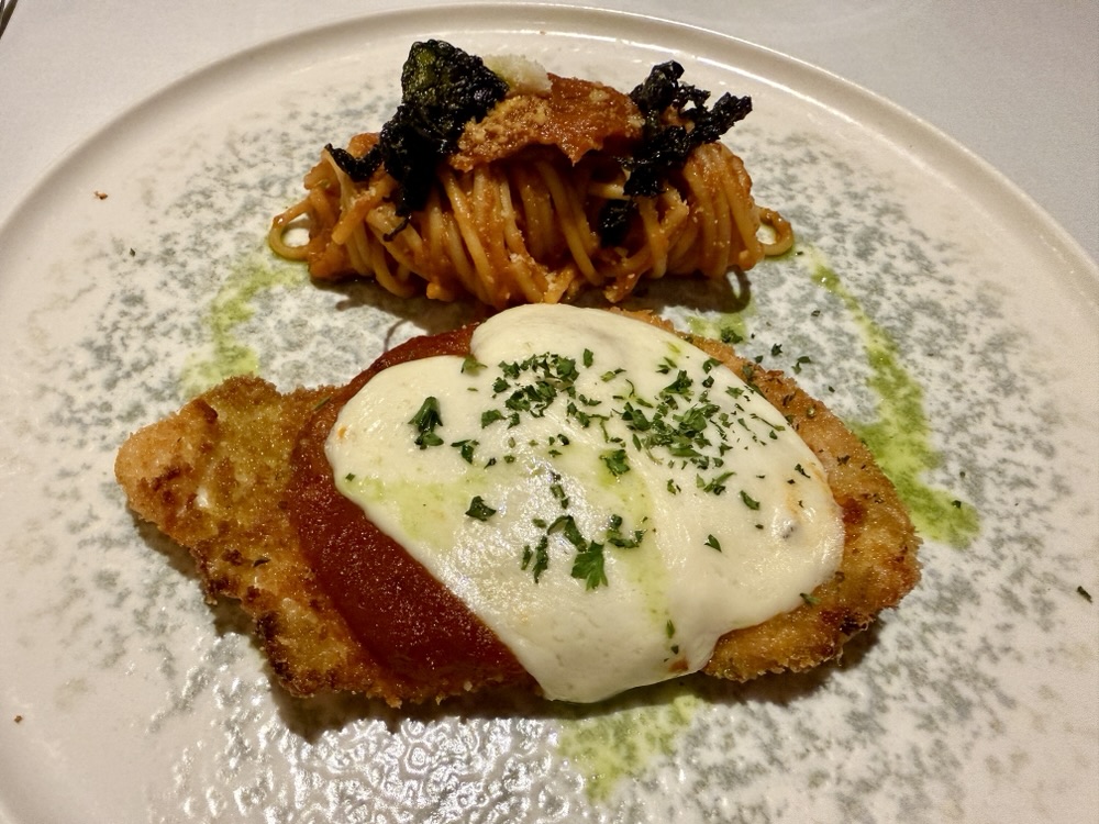 Chicken Parmesan from La Piazza on Queen Elizabeth