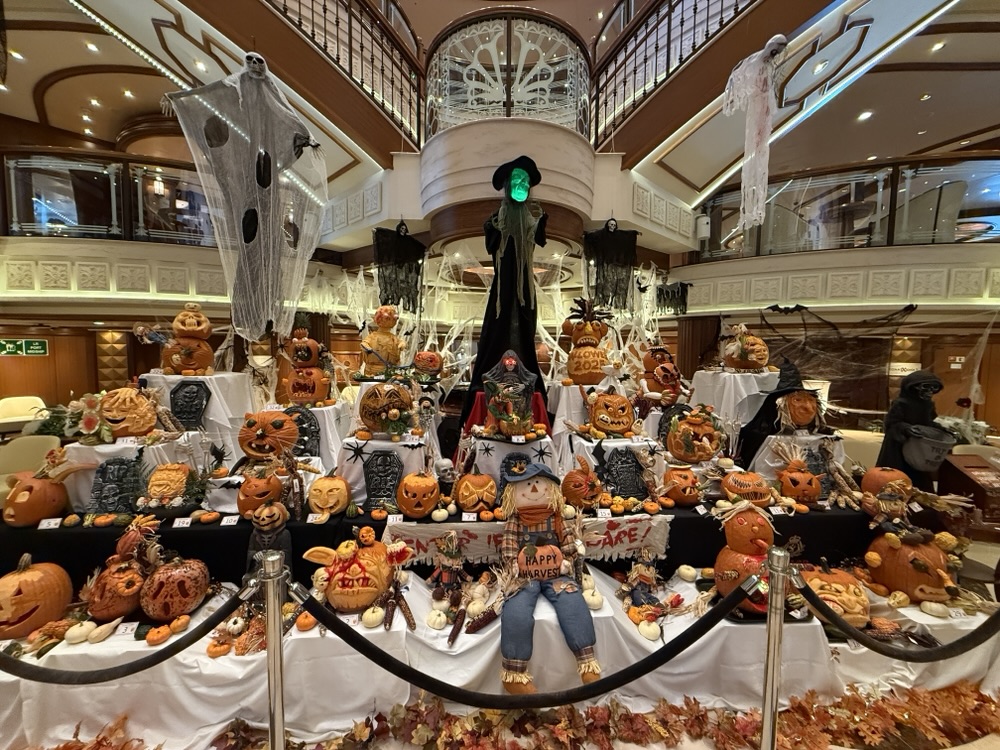 Halloween Pumpkins on Queen Elizabeth