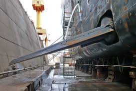 Cruise ship stabilizer wing example