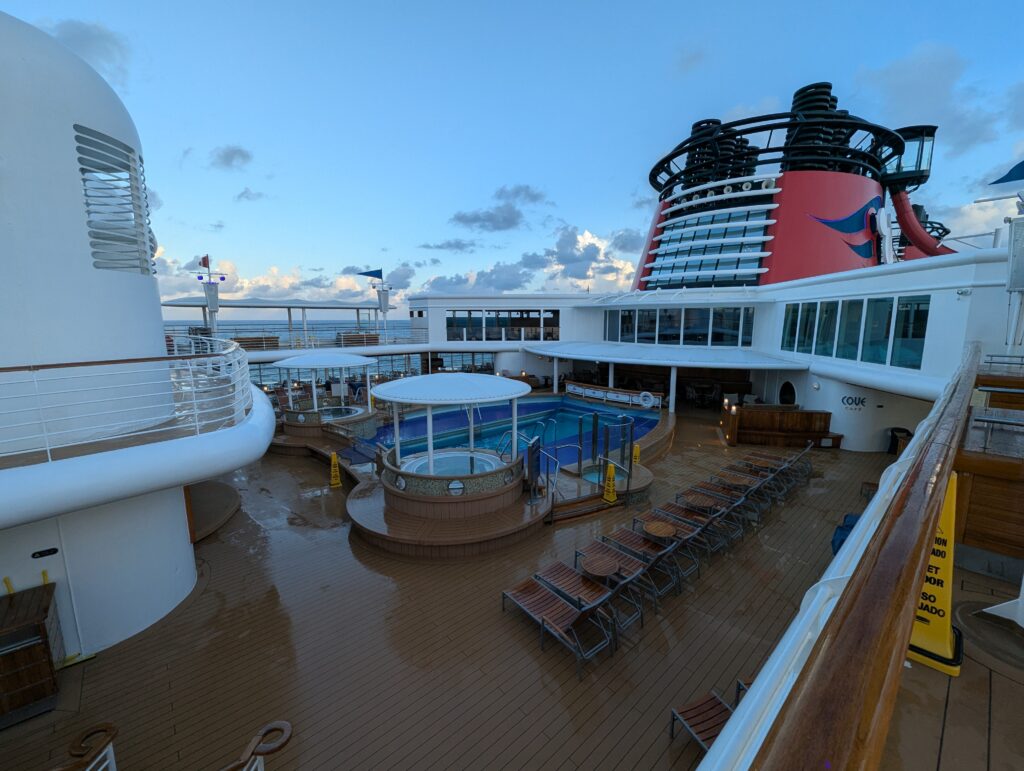 Quiet Cove Pool and Spa's on the Disney Magic