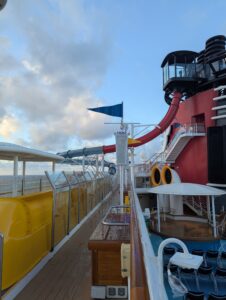 AquaDunk slide on the Disney Magic