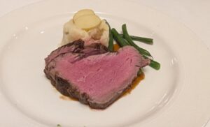 Chateaubriand Filet Steak from Lumiere's on the Disney Magic
