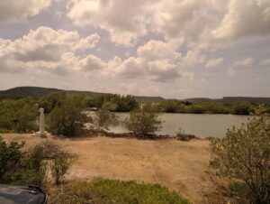 Jan Kok salt flats, minus flamingo's