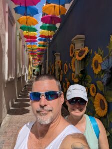 Breedestraat Street in Port Willemstad, Curaçao