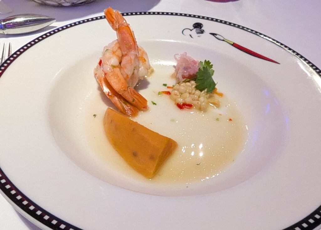 Marinated Shrimp on Pirate Night on the Disney Magic