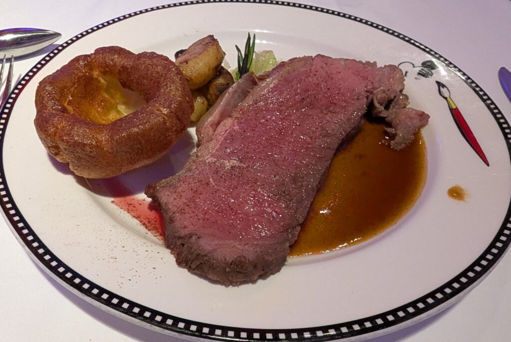 Strip Loin on Pirate Night on the Disney Magic