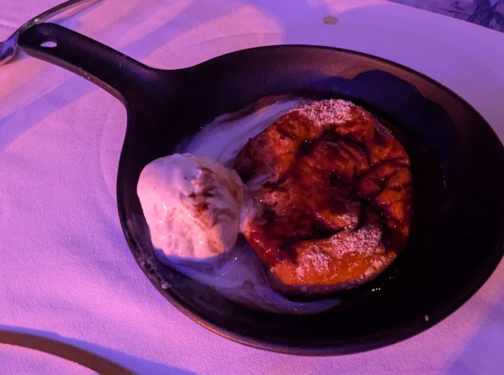 Pan Fried Sweet Bread from Rapunzel's Royal Table on the Disney Magic