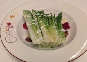 Wedge Salad from Lumiere's on the Disney Magic
