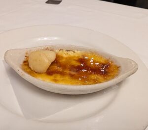 Creme Brule from Lumiere's on the Disney Magic