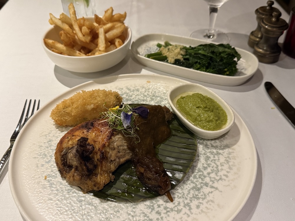 Jerk Chicken from Karibe on Queen Elizabeth