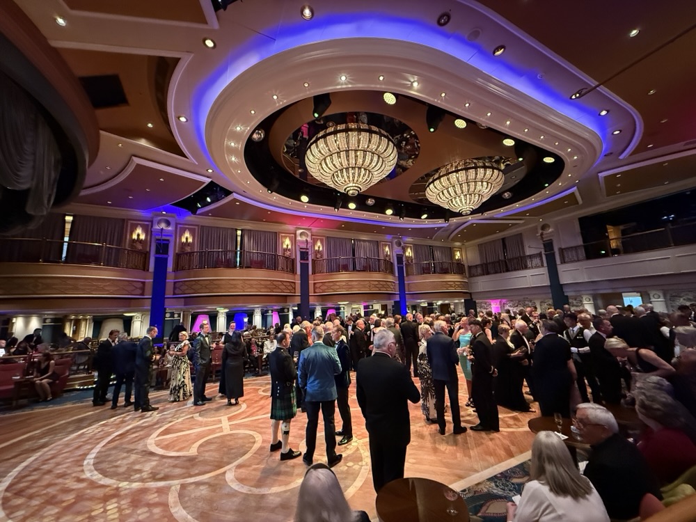 World Club Reception on Queen Elizabeth