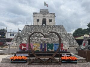 Shopping area near the Puerta Maya port in Cozumel