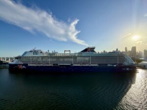 Celebrity Xcel at Port Miami on November 8, 2025