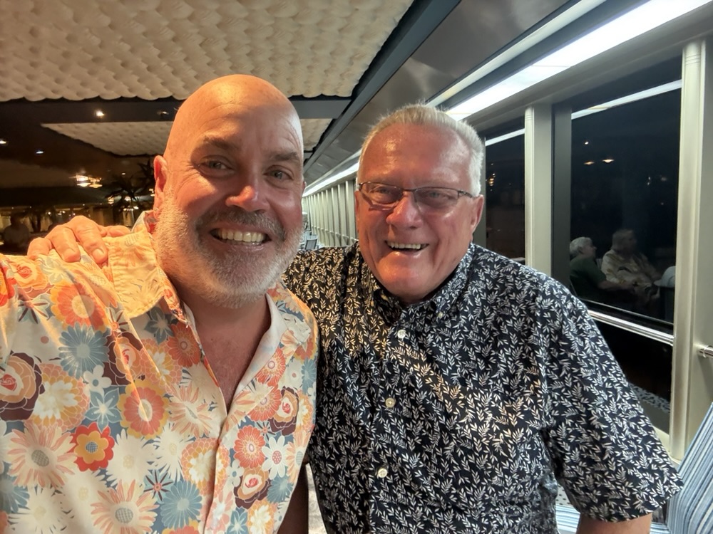 Me and Fred, two HAL cruisers who just can't stop running into each other!