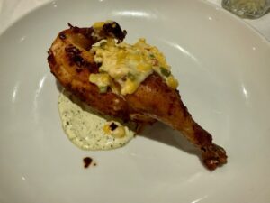 Peruvian Chicken from the MDR on Zuiderdam