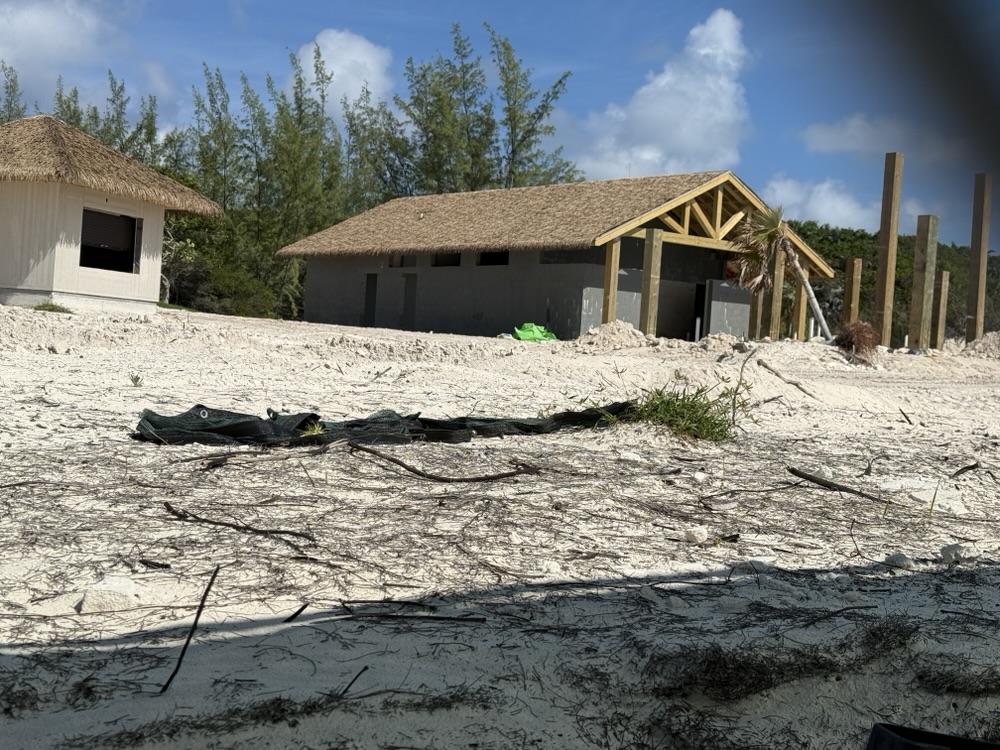 Half Moon Cay construction photos - November 9, 2025