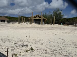 Half Moon Cay construction photos - November 9, 2025