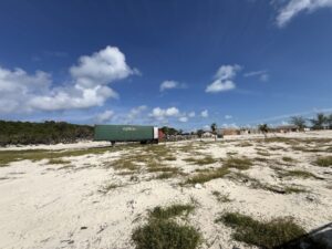 Half Moon Cay construction photos - November 9, 2025