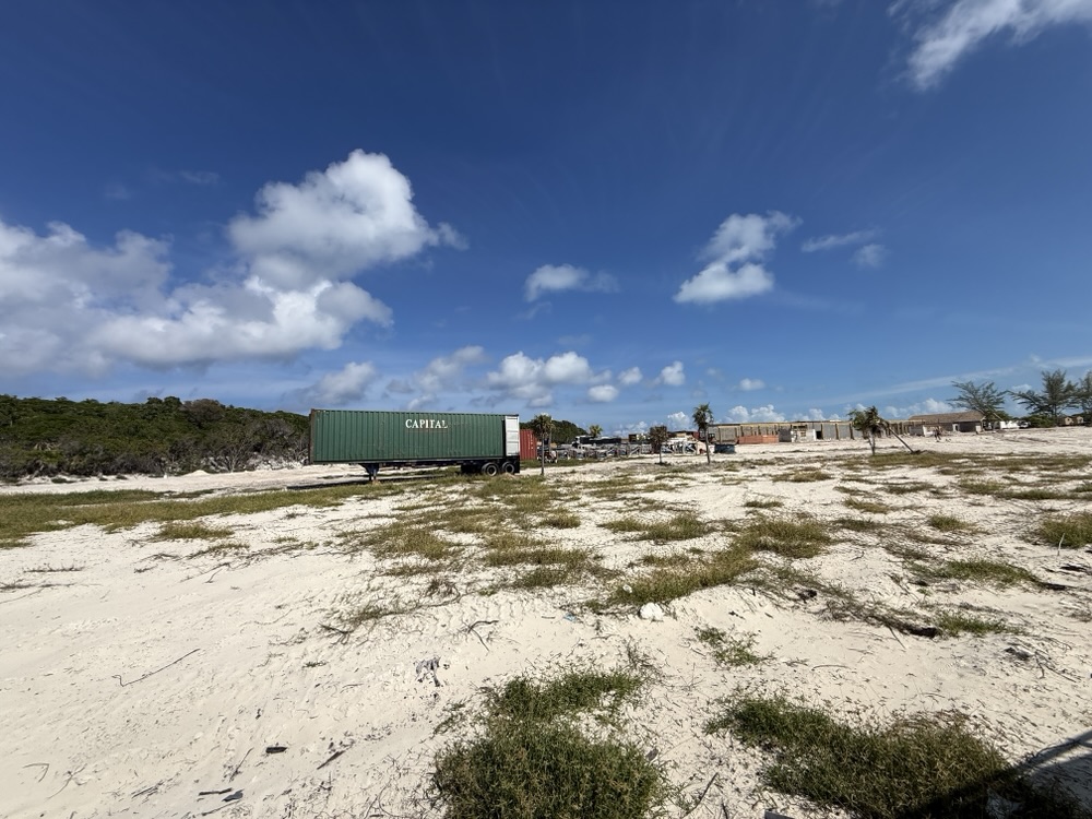 Half Moon Cay construction photos - November 9, 2025