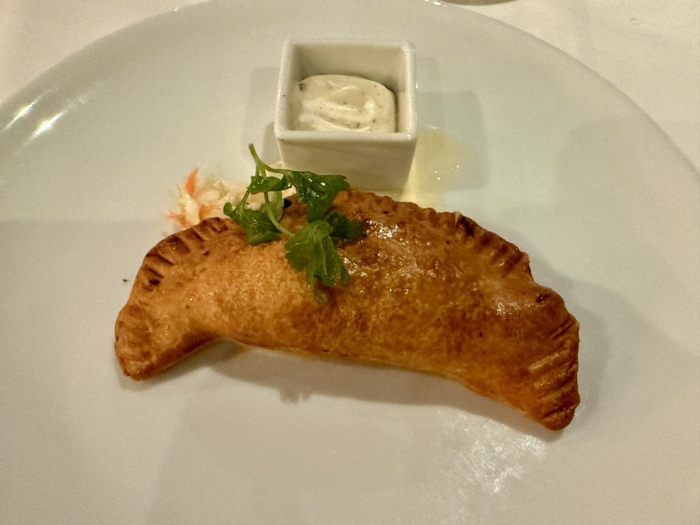 Jamaican Beef Patty from MDR on Zuiderdam