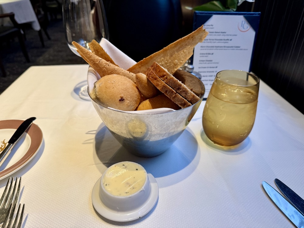 Bread Basket from Pinnacle Grill on Zuiderdam