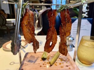 Clothesline Bacon from Pinnacle Grill on Zuiderdam