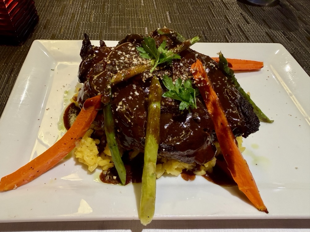 Osso Bucco from Canaletto on Zuiderdam