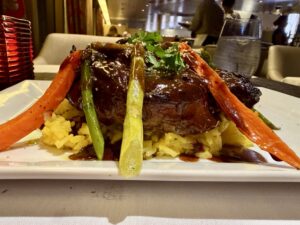 Osso Bucco from Canaletto on Zuiderdam