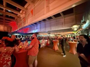 Orange Party on Zuiderdam