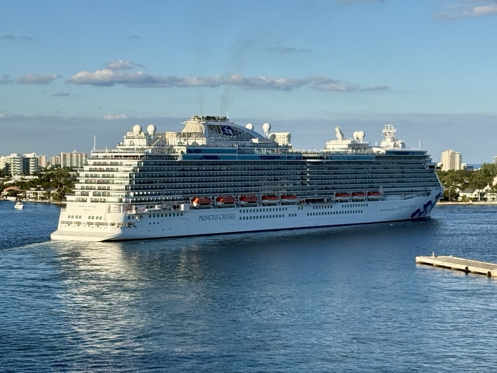 Majestic Princess at Port Everglades on November 16, 2025