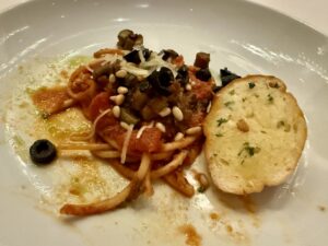 Bucatini Caponata from the MDR on Rotterdam